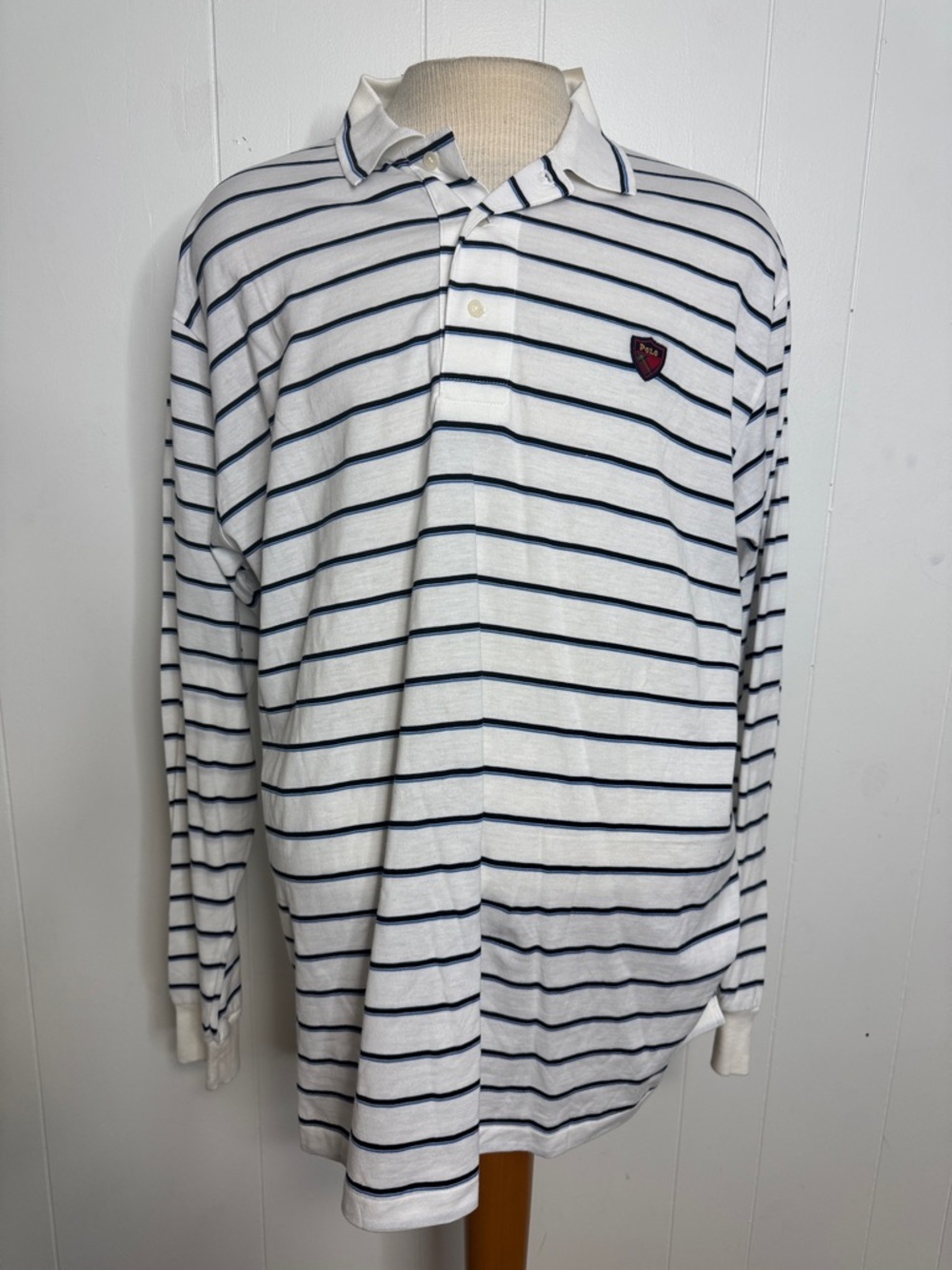 Polo golf Ralph Lauren striped long sleeve polo shirt new
